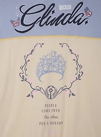 Wicked: For Good Glinda Women's Plus Raglan Long Sleeve T-Shirt — BoxLunch Exclusive