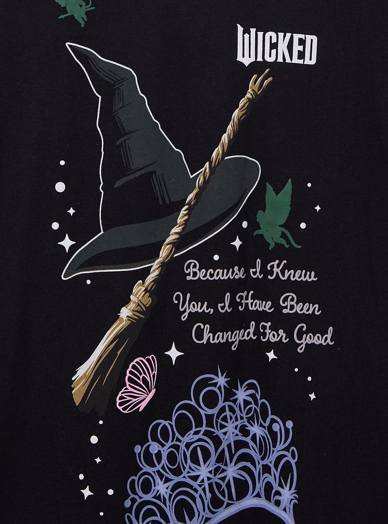 Wicked Glinda & Elphaba T-Shirt Dress — BoxLunch Exclusive