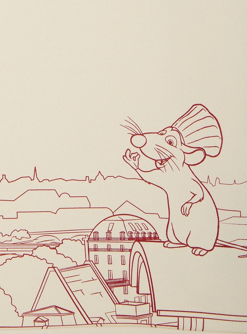 Disney Pixar Ratatouille Paris Quarter Zip Crewneck — BoxLunch Exclusive