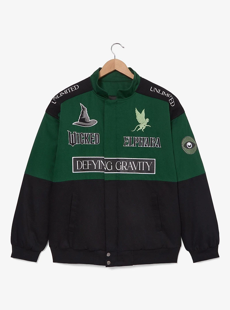 Wicked Elphaba Defying Gravity Racing Jacket - BoxLunch Exclusive
