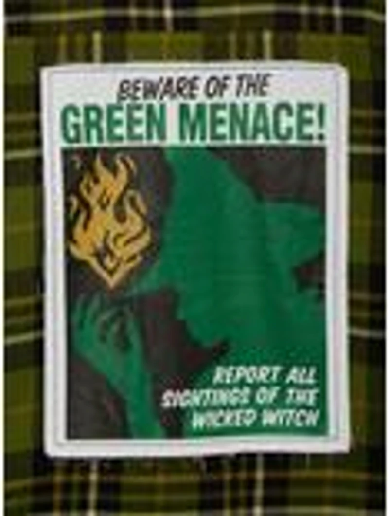 Wicked Elphaba Poster Embroidered Flannel — BoxLunch Exclusive