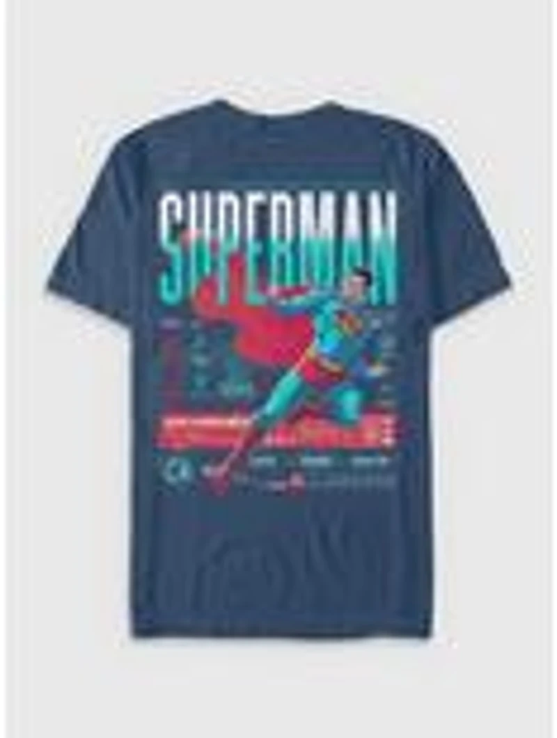 DC Comics Superman Go Higher Rise Above Garment Dye T-shirt BoxLunch Exclusive
