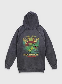 Jurassic Park Isla Nublar Grand Opening Mineral Wash Hoodie BoxLunch Exclusive