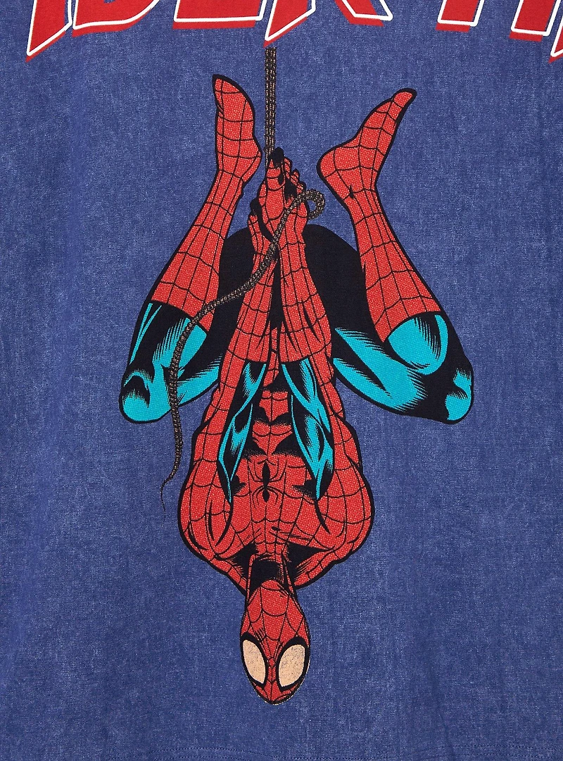 Marvel Spider-Man Upside Down Graphic T-Shirt — BoxLunch Exclusive