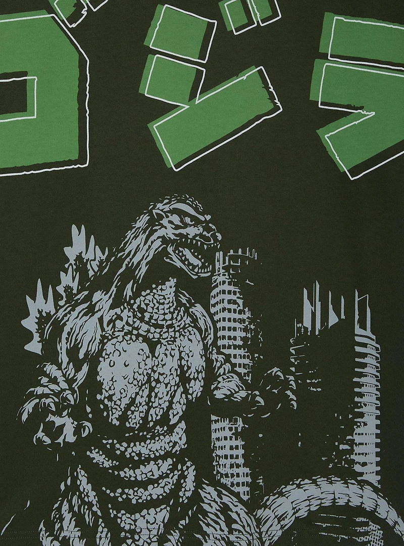 Godzilla Tonal Portrait T-Shirt - BoxLunch Exclusive