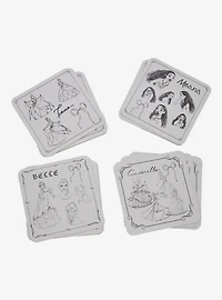 Disney Princess Sketches Coaster Set - BoxLunch Exclusive