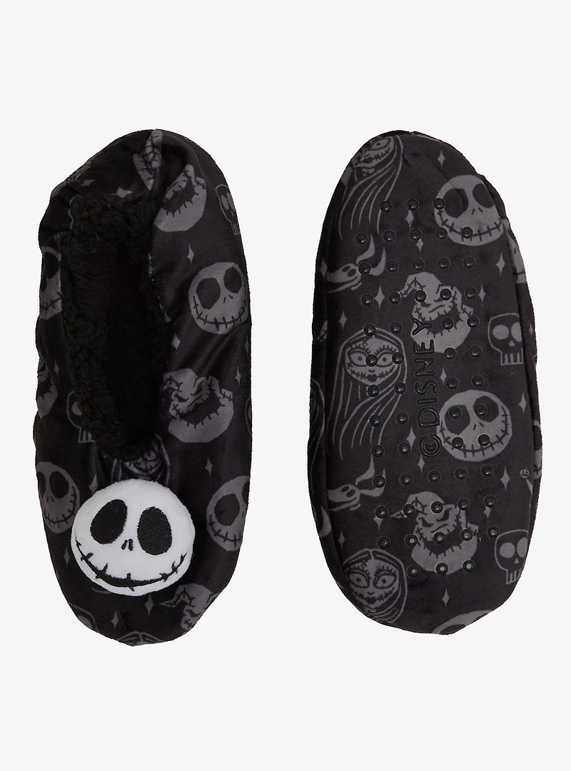 Disney The Nightmare Before Christmas Jack Skellington Slipper Socks — BoxLunch Exclusive