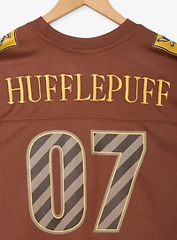 Harry Potter Hufflepuff Women's Plus Cropped Football Jersey - BoxLunch Exclusive