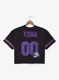 Disney The Emperor's New Groove Yzma Women's Plus Cropped Football Jersey - BoxLunch Exclusive