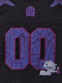 Disney The Emperor's New Groove Yzma Women's Plus Cropped Football Jersey - BoxLunch Exclusive