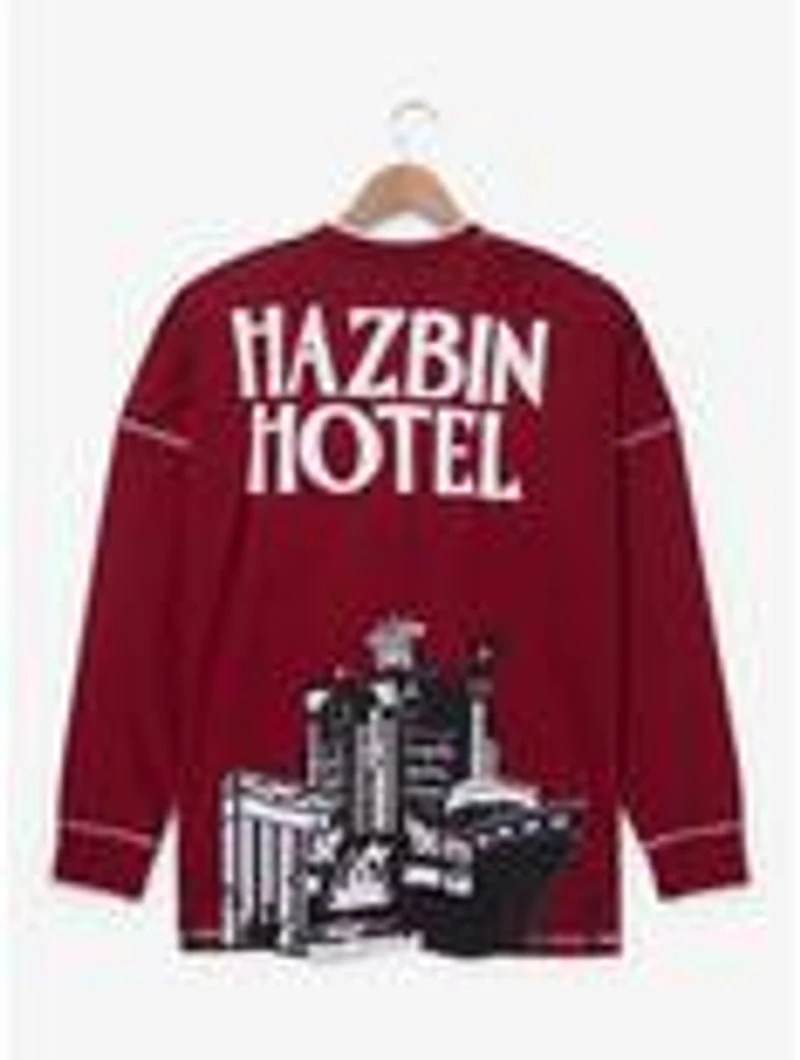 Hazbin Hotel Title Long Sleeve T-Shirt — BoxLunch Exclusive