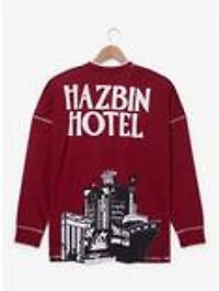 Hazbin Hotel Title Long Sleeve T-Shirt — BoxLunch Exclusive