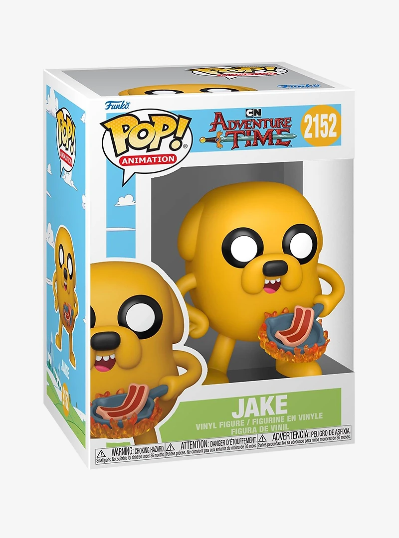 Funko Pop! Animation Adventure Time Jake Vinyl Figure