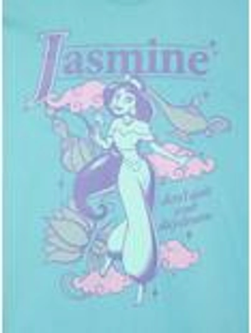 Disney Aladdin Jasmine Daydream Tonal Women's T-Shirt — BoxLunch Exclusive