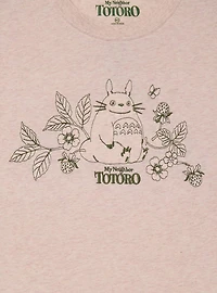 Studio Ghibli® My Neighbor Totoro Embroidered Floral Women's T-Shirt - BoxLunch Exclusive