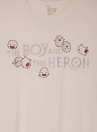 Studio Ghibli® the Boy and Heron Embroidered Women's Plus T-Shirt - BoxLunch Exclusive