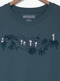 Studio Ghibli® Princess Mononoke Embroidered Glow-in-the-Dark Kodama Women's Plus T-Shirt - BoxLunch Exclusive