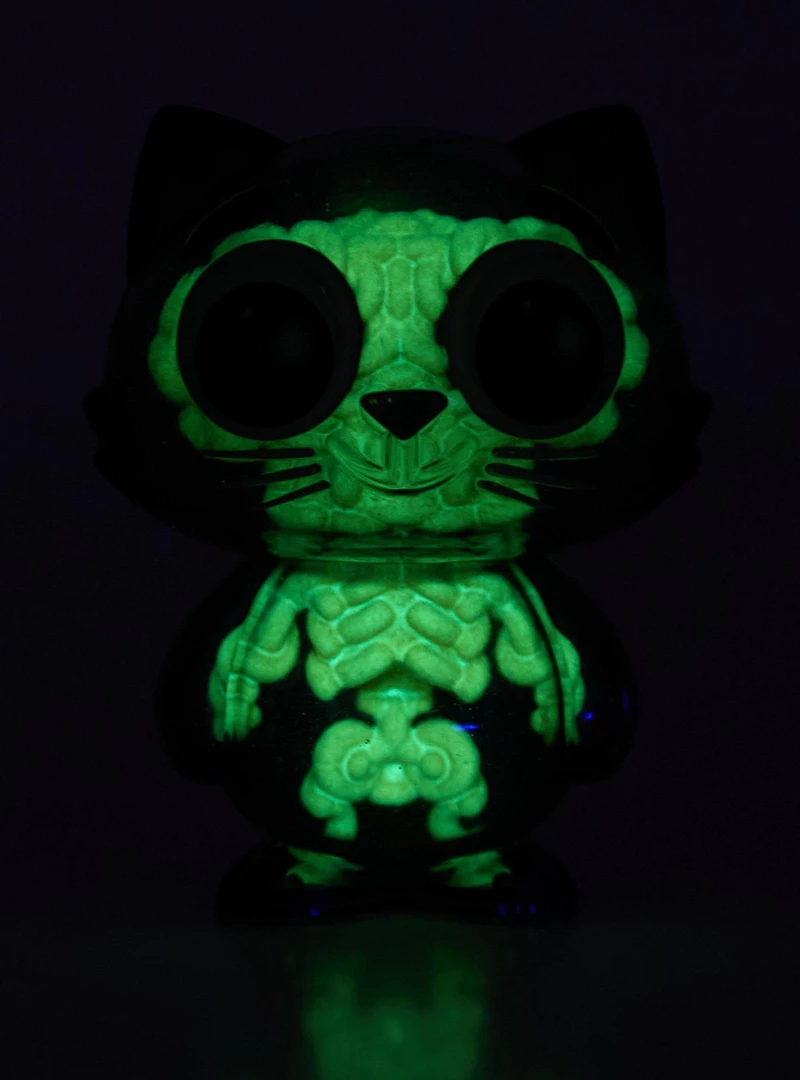 Kaleidos Creative CATSCANS Bare Bones Blind Box Glow-in-the-Dark Figure