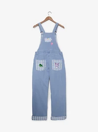 Sanrio Hello Kitty and Friends Gingham Denim Women's Overalls - BoxLunch Exclusive