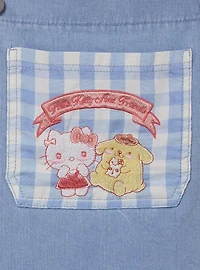 Sanrio Hello Kitty and Friends Gingham Denim Women's Overalls - BoxLunch Exclusive