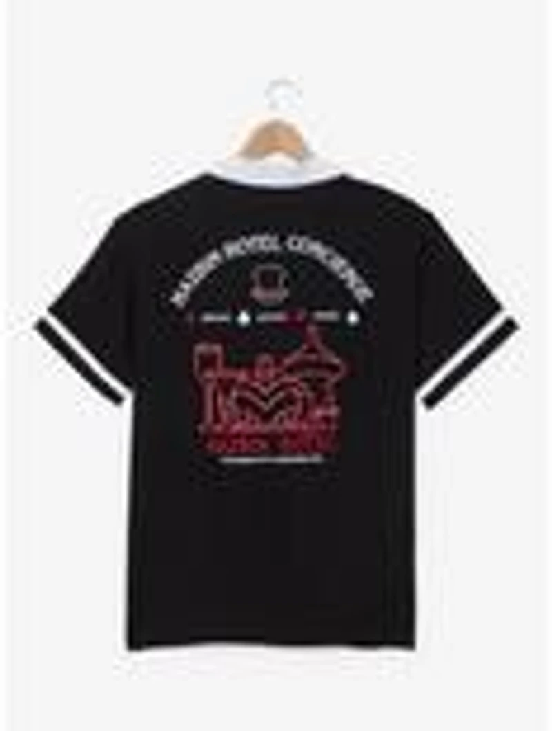 Hazbin Hotel Husk Concierge Woven T-Shirt — BoxLunch Exclusive