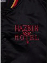 Hazbin Hotel Title Bomber Jacket — BoxLunch Exclusive