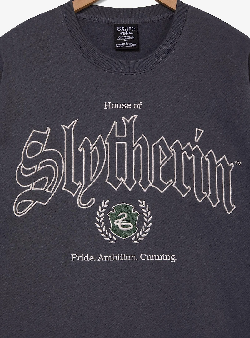 Harry Potter Slytherin Crewneck - BoxLunch Exclusive