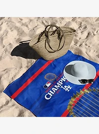 MLB World Series Champs 2024 Los Angeles Dodgers Beach Towel