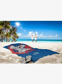 MLB Los Angeles Dodgers Mascot Beach Towel