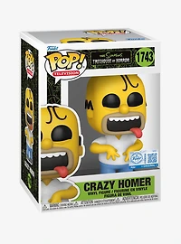 Funko Pop! Television The Simpsons: Treehouse of Horror Crazy Homer Vinyl Figure