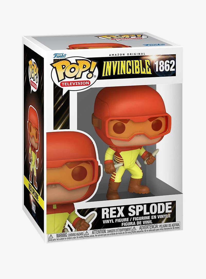 Funko Pop! Television Invincible Rex Splode Vinyl Figure