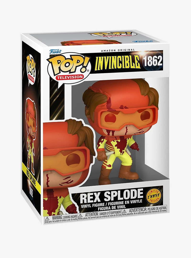 Funko Pop! Television Invincible Rex Splode Vinyl Figure