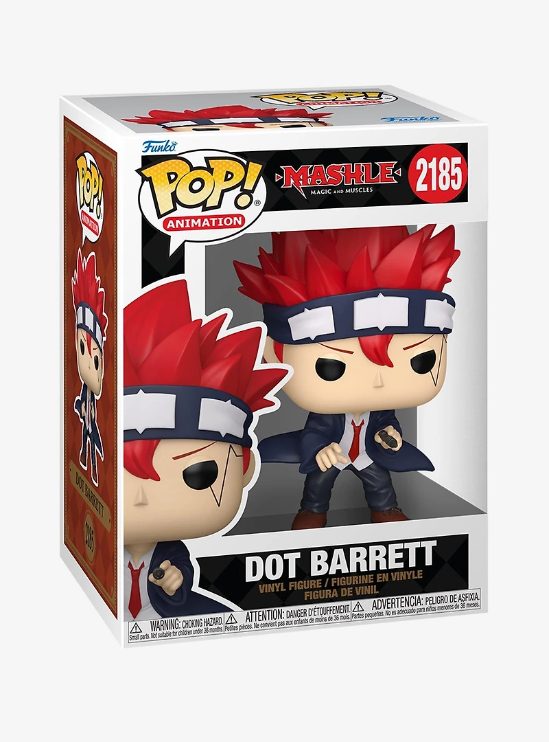 Funko Pop! Animation Mashle: Magic and Muscles Dot Barrett Vinyl Figure