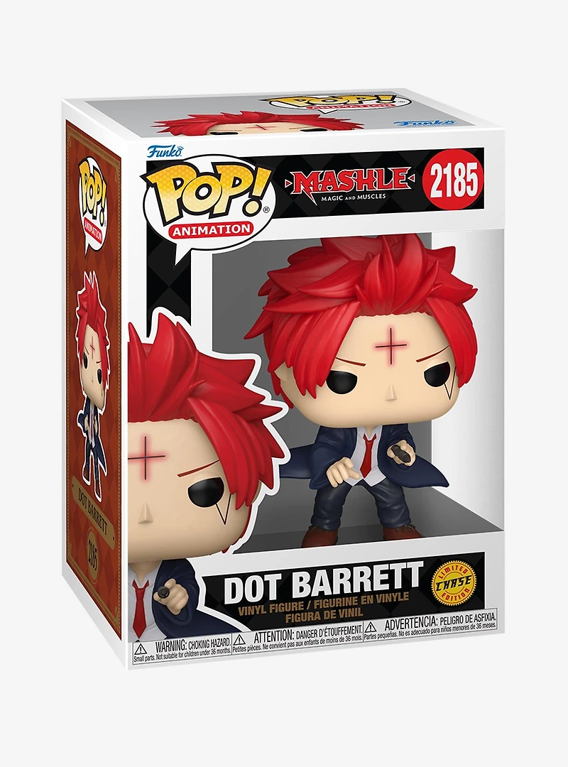 Funko Pop! Animation Mashle: Magic and Muscles Dot Barrett Vinyl Figure