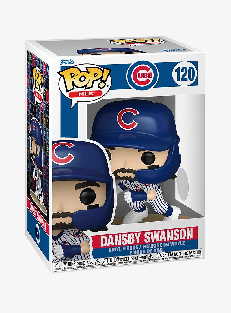 Funko Pop! MLB Chicago Cubs Dansby Swanson Vinyl Figure