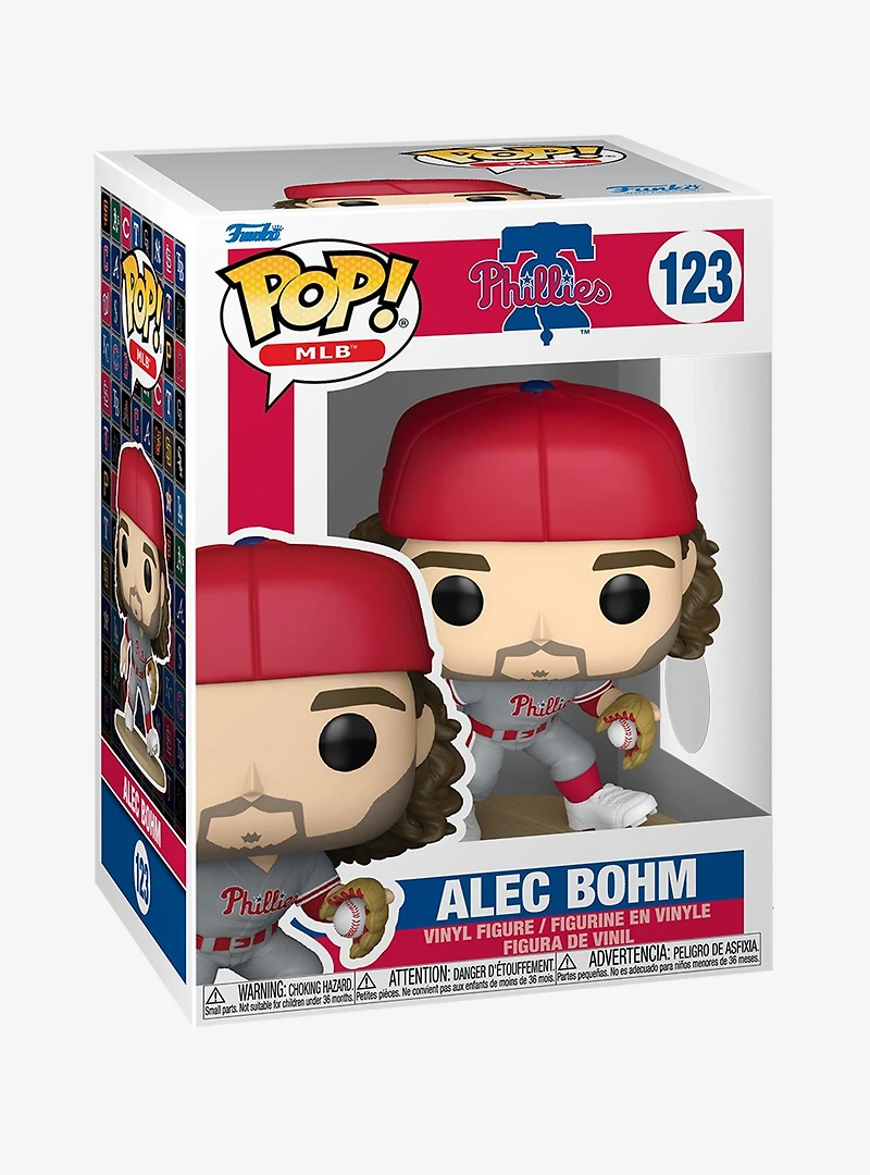 Funko Pop! MLB Philadelphia Phillies Alec Bohm Vinyl Figure