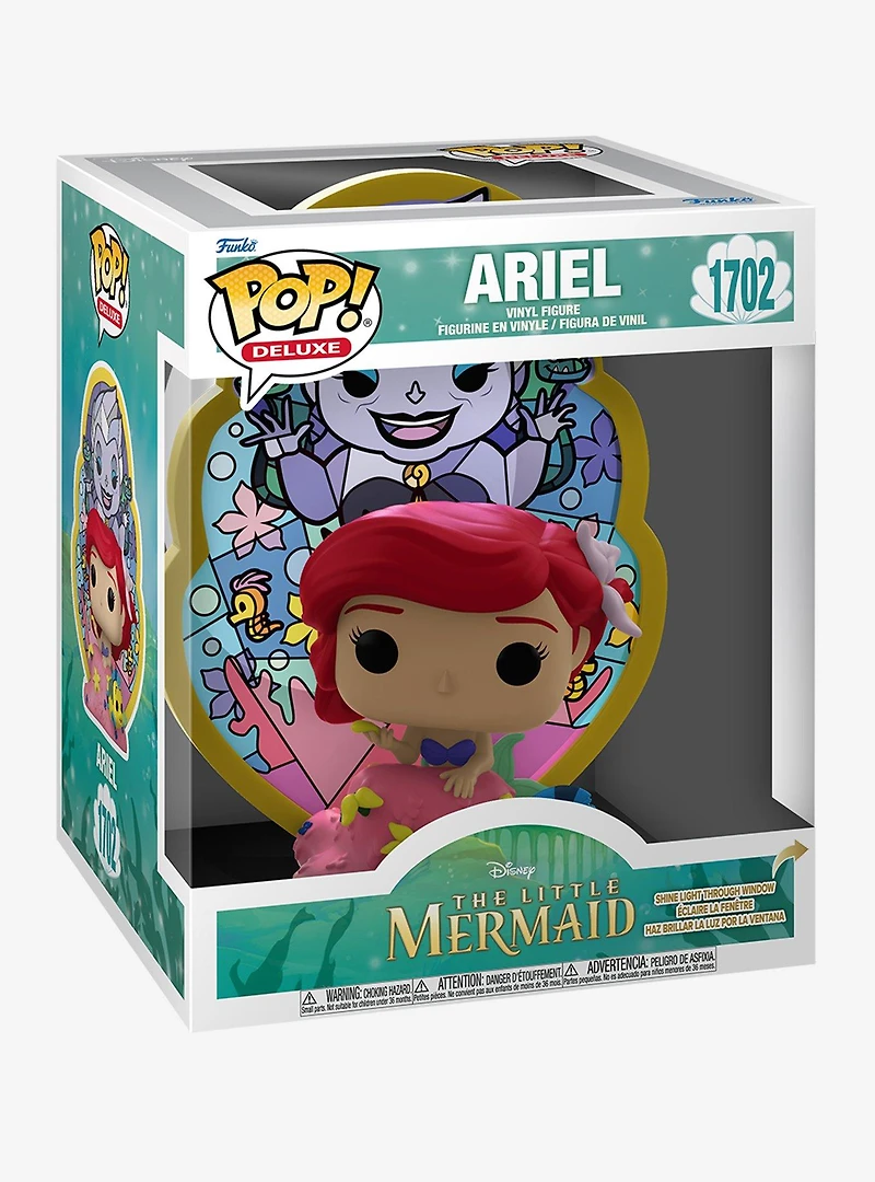 Funko Pop! Deluxe Disney The Little Mermaid Ariel Vinyl Figure