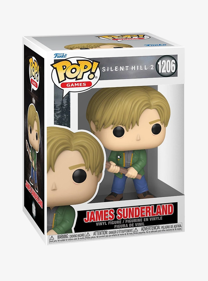 Funko Pop! Games Silent Hill 2 James Sunderland Vinyl Figure