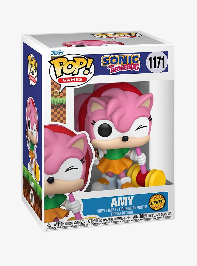 Funko Pop! Games Sonic The Hedgehog Amy Vinyl Figure