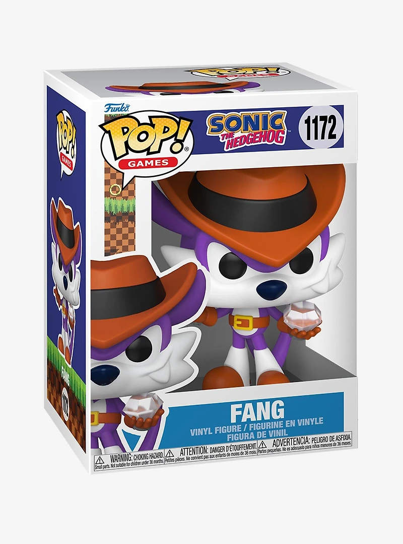 Funko Pop! Games Sonic The Hedgehog Fang Vinyl Figure