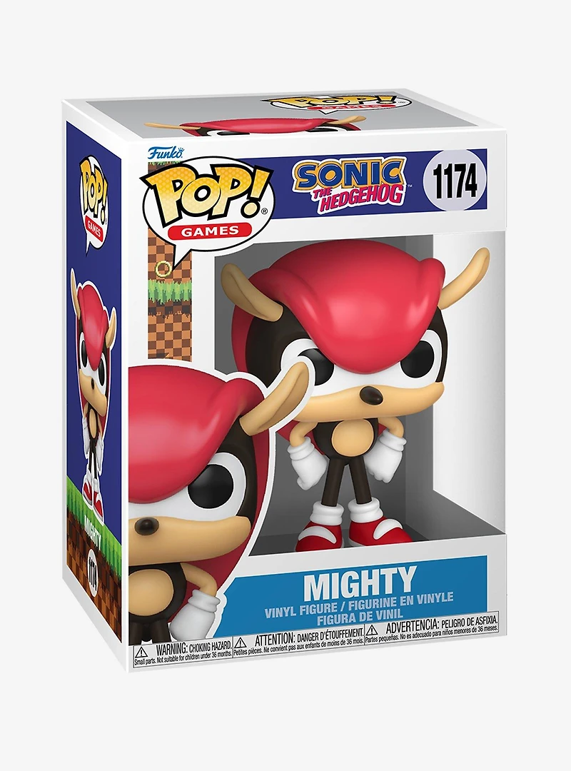 Funko Pop! Games Sonic The Hedgehog Mighty Vinyl Figure