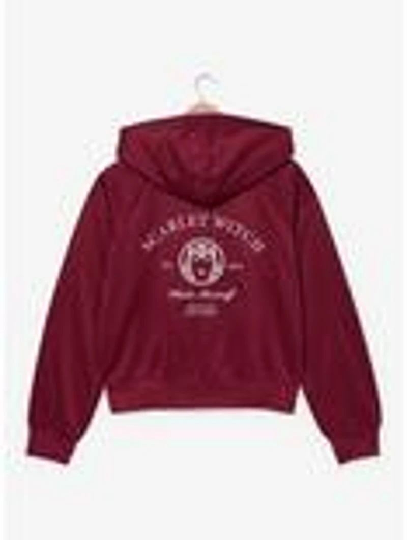 Marvel Scarlet Witch Active Women's Quarter Zip Hoodie — BoxLunch Exclusive