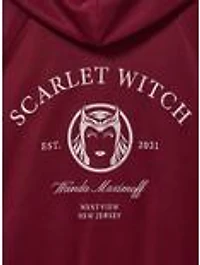 Marvel Scarlet Witch Active Women's Quarter Zip Hoodie — BoxLunch Exclusive