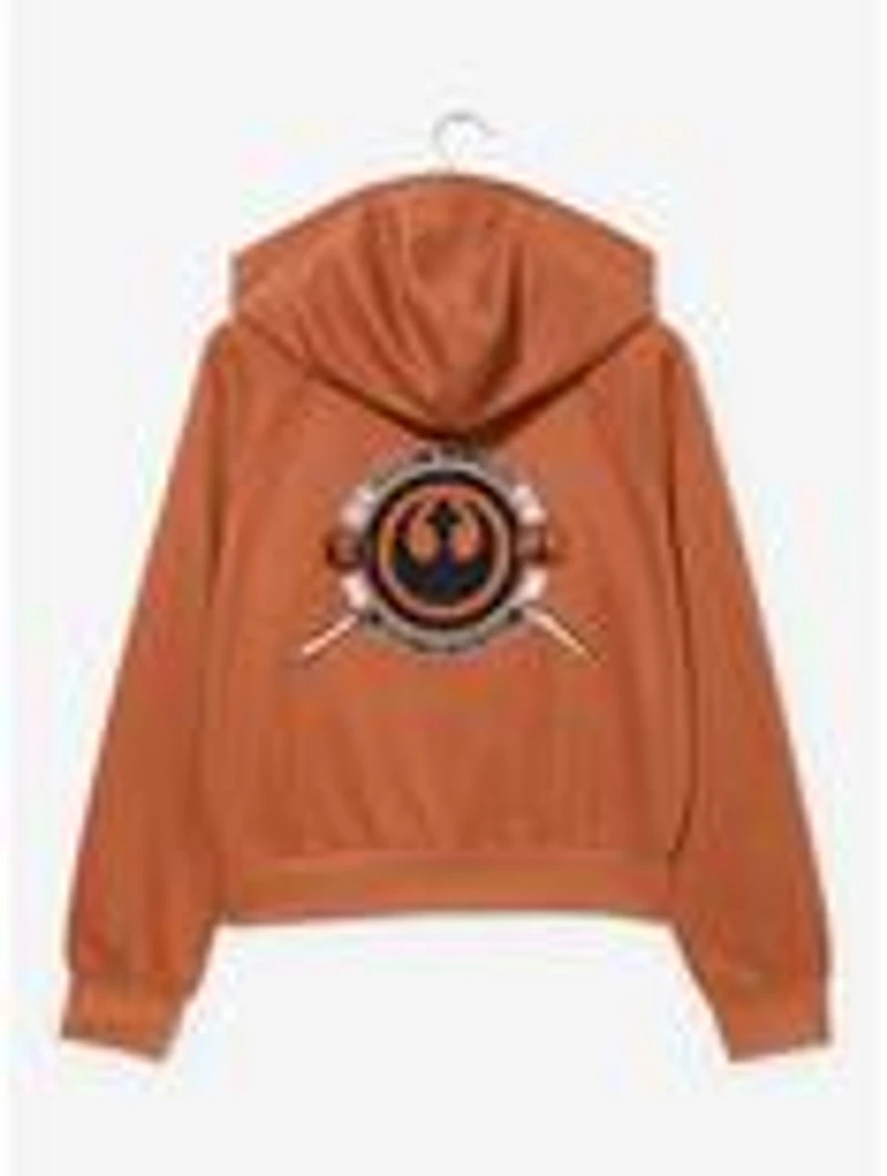 Star Wars Rebel Alliance Women's Active Quarter Zip Hoodie — BoxLunch Exclusive