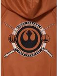 Star Wars Rebel Alliance Women's Active Quarter Zip Hoodie — BoxLunch Exclusive