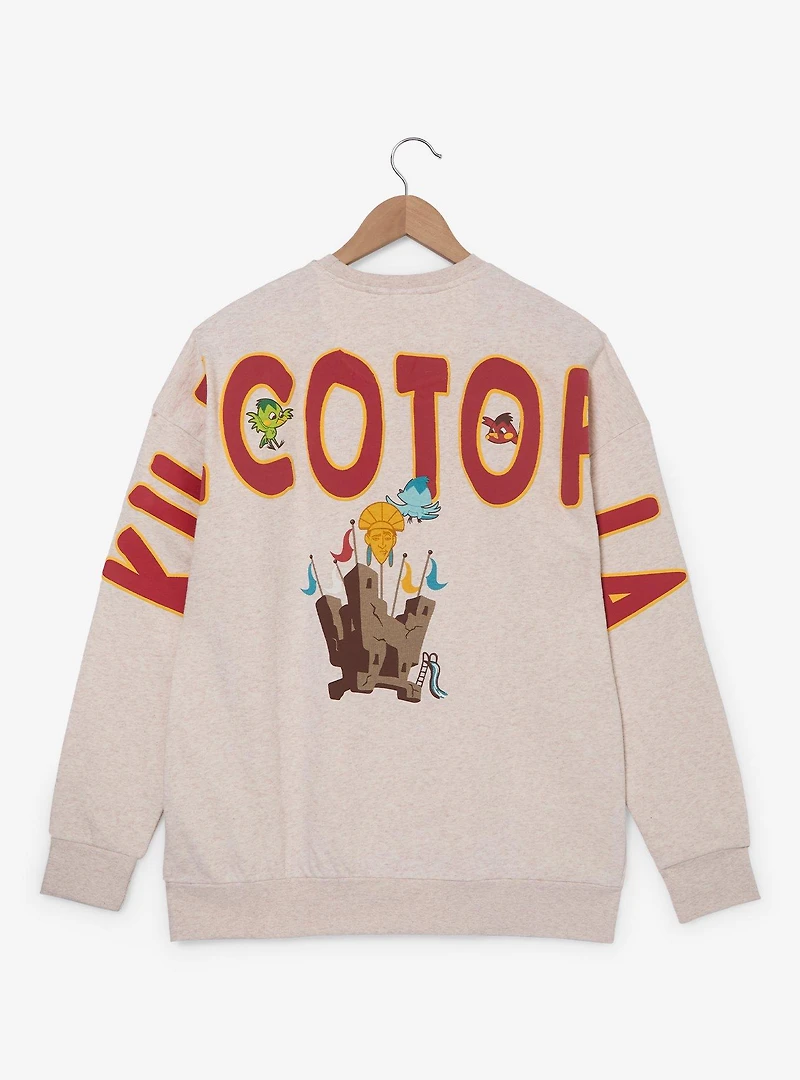 Disney The Emperor's New Groove Kuzcotopia Embroidered Crewneck - BoxLunch Exclusive