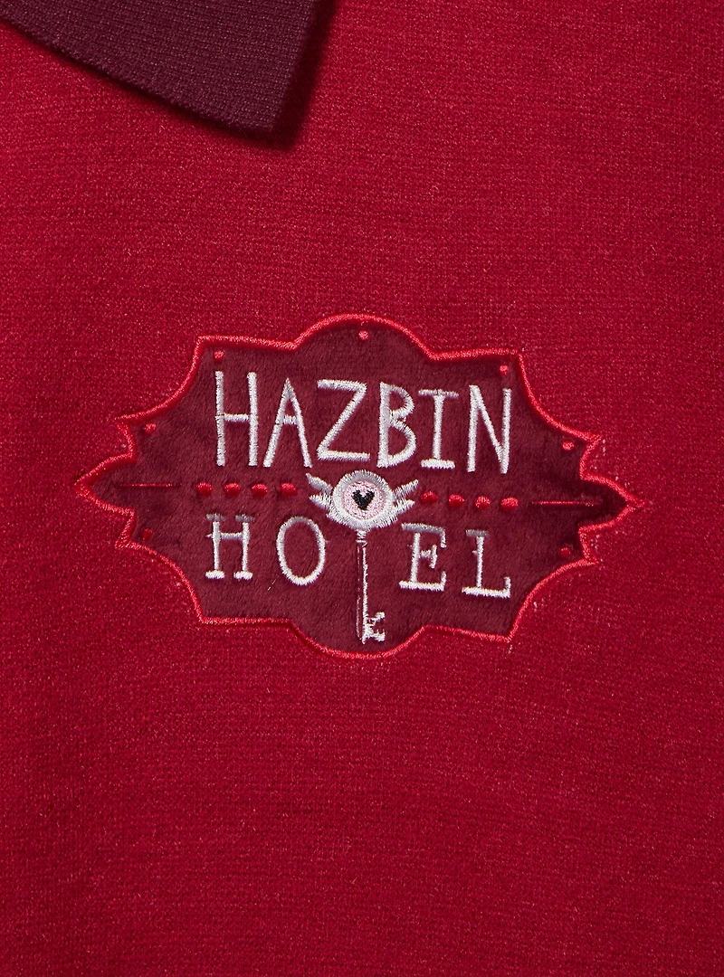 Hazbin Hotel Silhouettes Red Women's Plus Cardigan — BoxLunch Exclusive