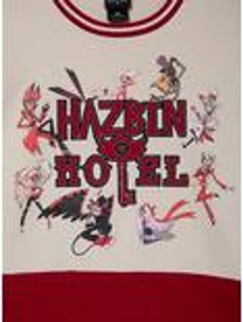 Hazbin Hotel Characters Panel Crewneck - BoxLunch Exclusive