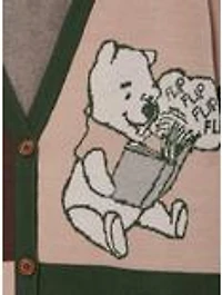 Disney Winnie the Pooh Reading Bear Women's Plus Cardigan — BoxLunch Exclusive