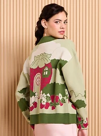Strawberry Shortcake Custard & Scenic Women's Cardigan - BoxLunch Exclusive